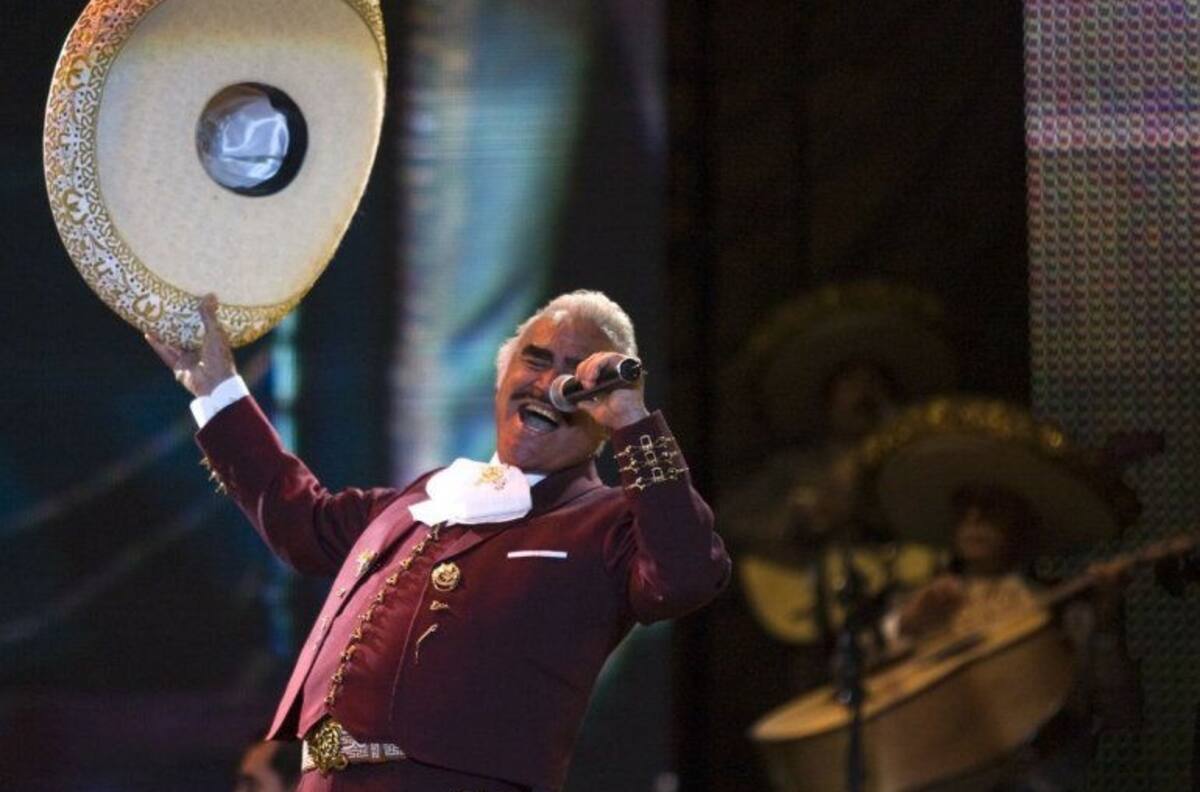 Vicente Fernández ganaba esta millonaria cantidad por cada concierto