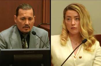 "Estaba fuera de control": Johnny Depp revela que Amber Heard lo amenazó con suicidarse si la dejaba