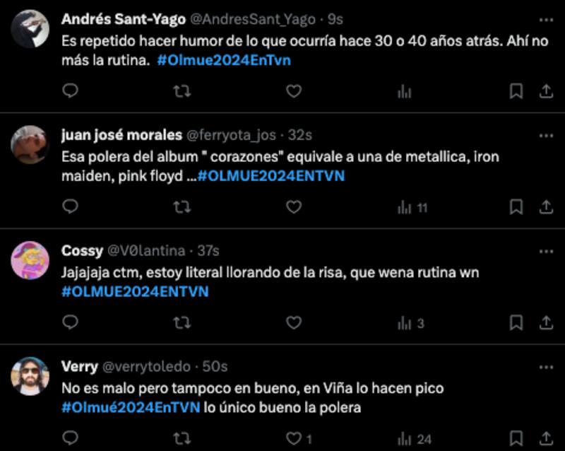 Opiniones divididas por la presentación de Vicho Viciani en el Festival del Huaso de Olmué 2024.