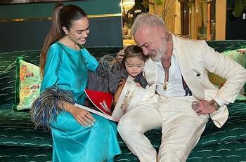 Gianluca Vacchi y Sharon Fonseca presumen lo amorosa que es su hija Blu Jerusalema