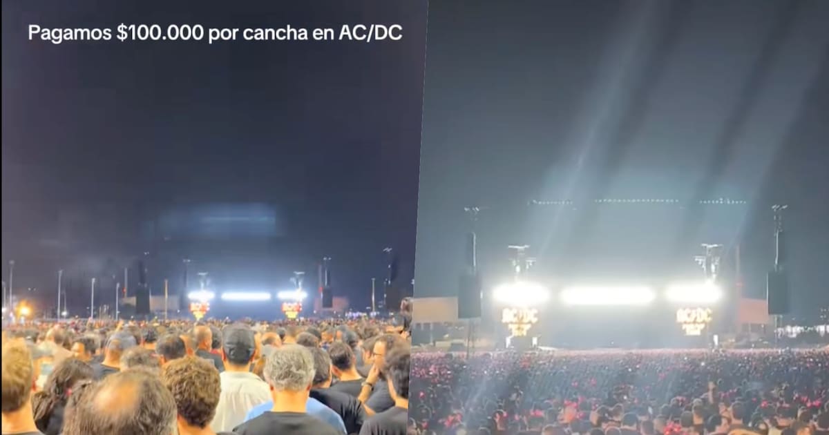 VIDEOS | “Una vergüenza”: Organización de AC/DC en Chile recibe duras ...