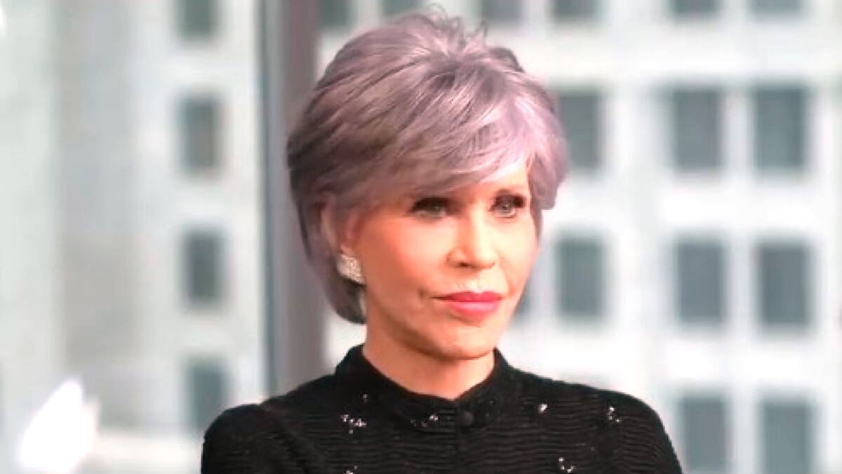 Jane Fonda dice, al respecto del cáncer que padece: "No tengo miedo a irme, estoy lista"
