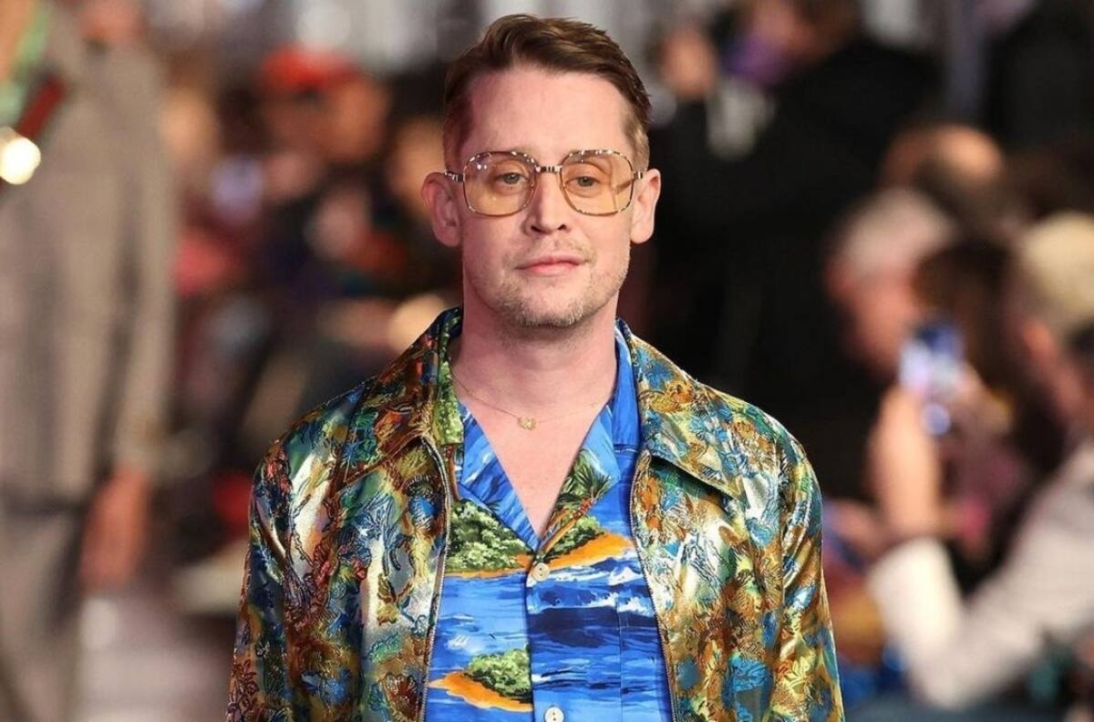 La estrella de "Mi Pobre Ángelito", Macaulay Culkin, debuta como modelo en la pasarela de Gucci