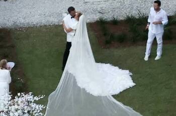 Jennifer Lopez y Ben Affleck: así fue su cortejo nupcial formado por sus hijos