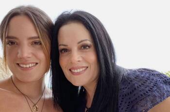 América Fernández habla del cariño que le tiene al novio de su mamá América Guinart