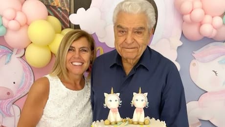 También estuvo Don Francisco: Vivi Kreutzberger acompañó a sus nietas en su primer cumpleaños