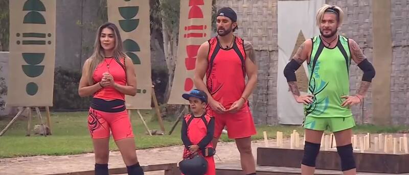 Chama, Miguelito, Arturo Longton y Junior Playboy se sometieron a la prueba de salvación en "Tierra Brava".