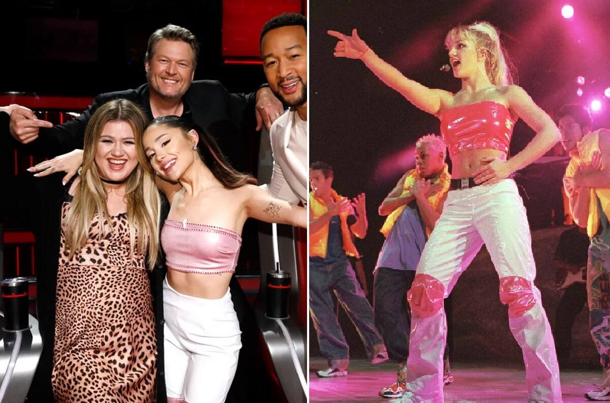 El tributo de Ariana Grande a Britney Spears en "The Voice"