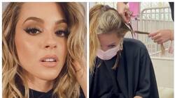 Mariana Rodríguez, esposa del gobernador de NL, cortó y donó su cabello