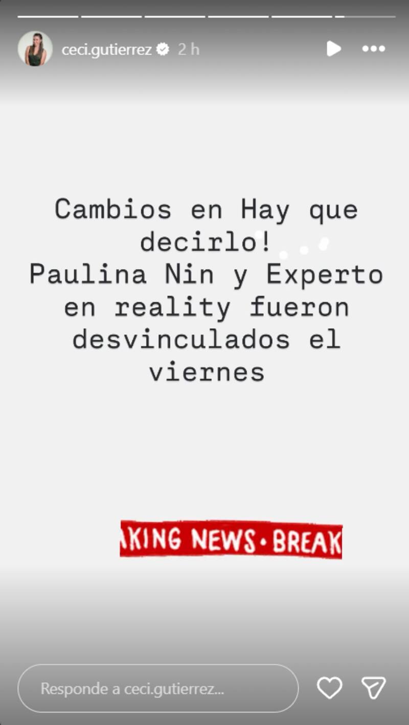 La periodista reveló que hubo despidos en Canal 13.