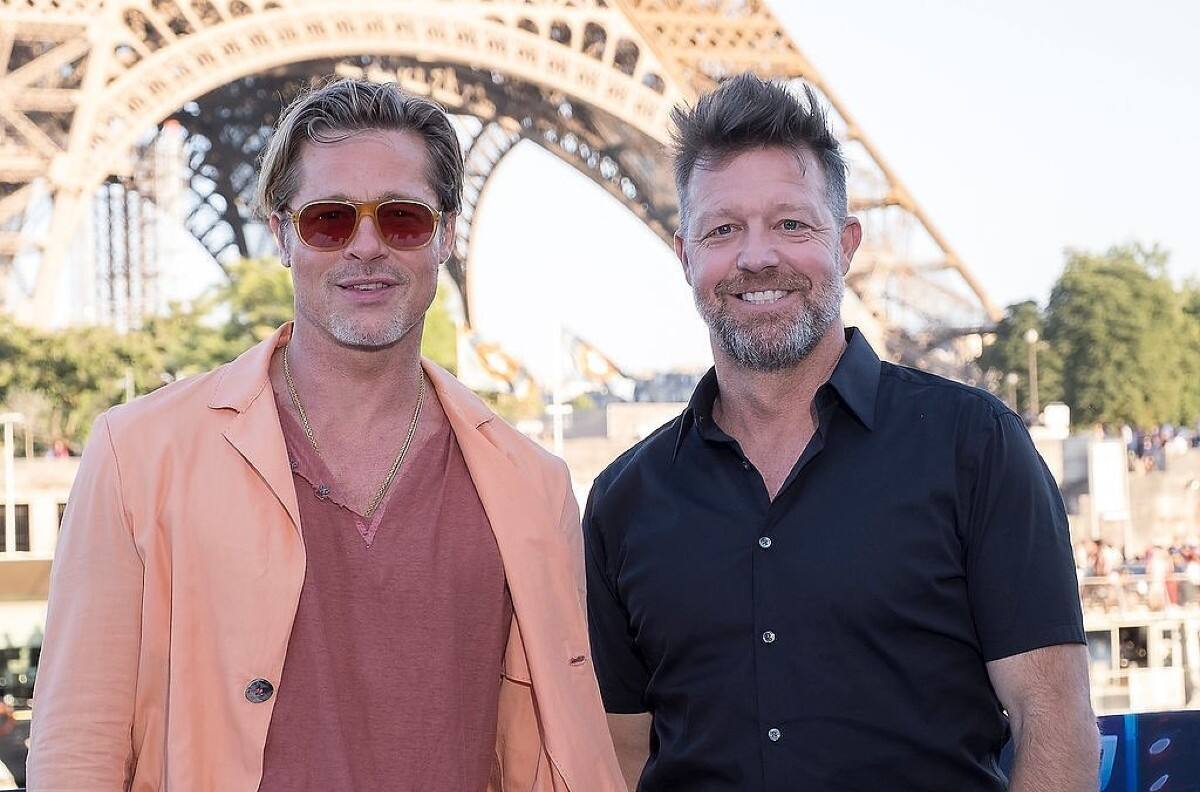 Esta es la relación entre David Leitch, director de "Tren bala", y Brad Pitt, su protagonista