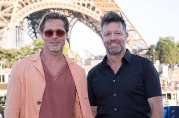 Esta es la relación entre David Leitch, director de "Tren bala", y Brad Pitt, su protagonista
