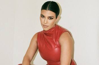 Kourtney Kardashian comparte dulces fotos de sus vacaciones con sus tres hijos y ¿sin Travis Barker?