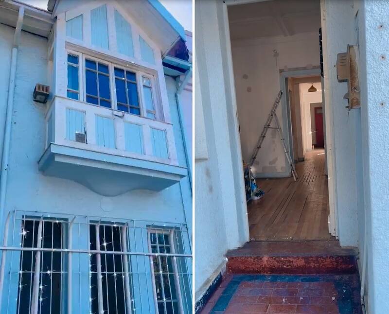 Así avanza la cafetería de Perla Ilich. Créditos: Instagram