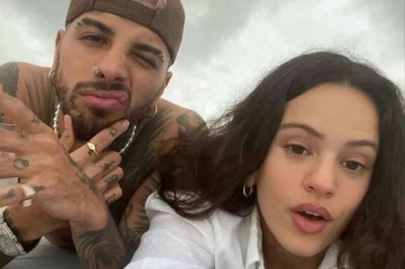 Rosalía y Rauw Alejandro La pareja se ha comprometido después de tres años de relación. - Créditos: Instagram