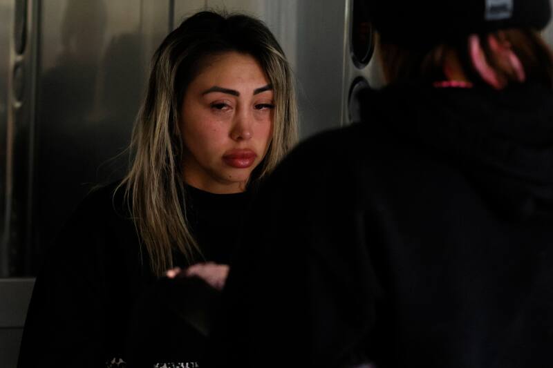 pasó la noche detenida en calabozos