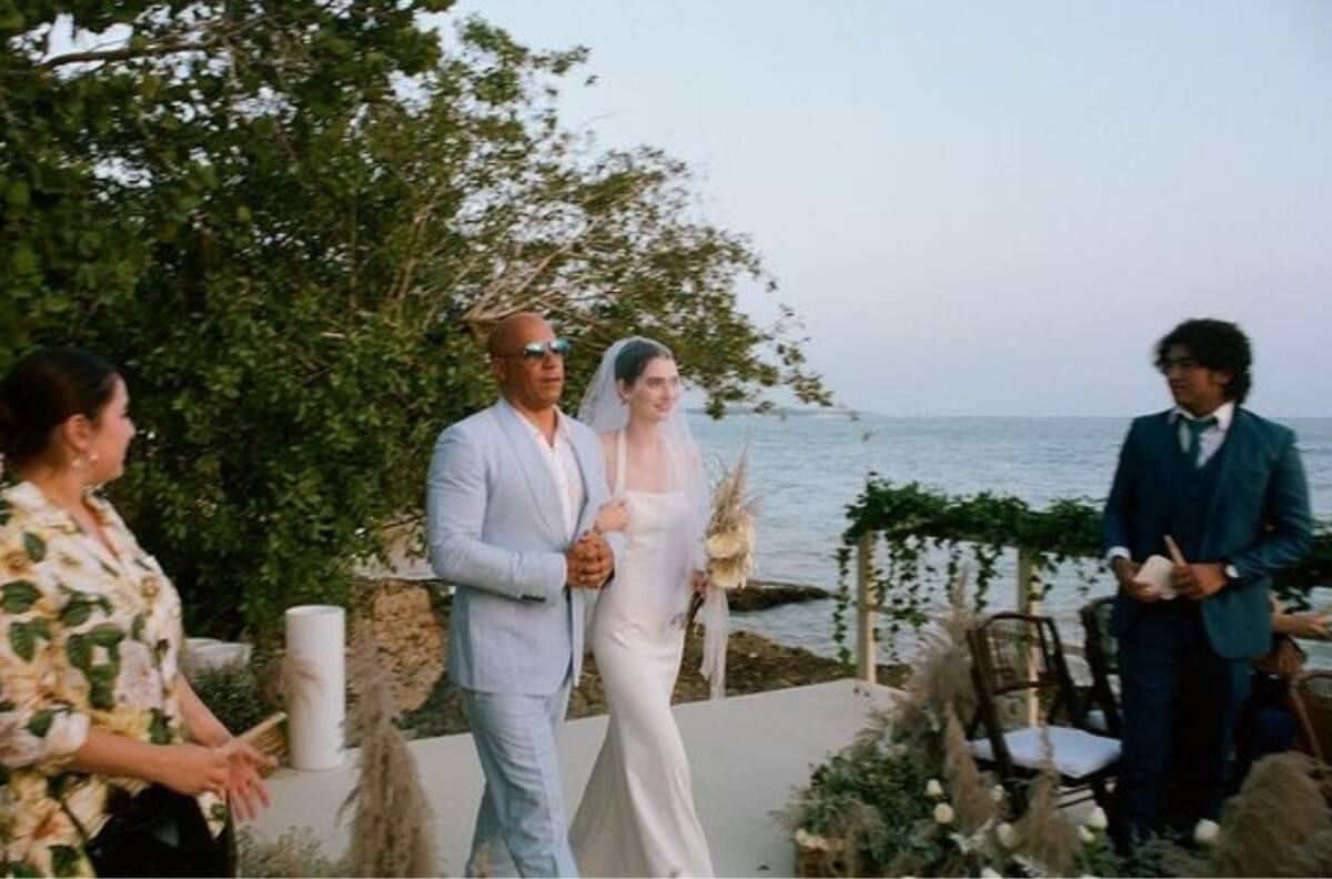 Vin Diesel entrega a hija de Paul Walker en el altar y publican emotivo video