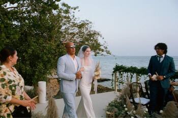 Vin Diesel entrega a hija de Paul Walker en el altar y publican emotivo video
