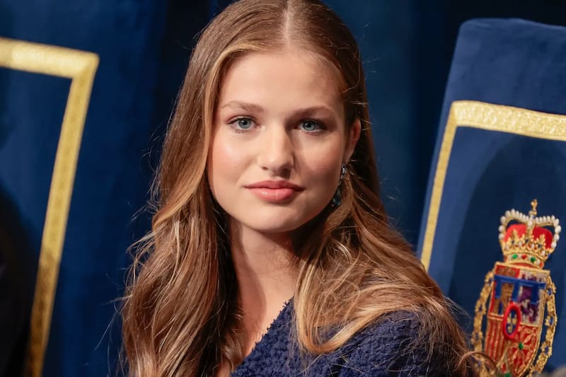 La princesa es la primera en la línea de sucesión al trono español.