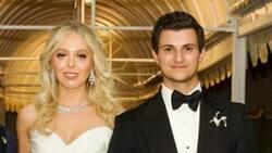 Publican video del primer vals de Tiffany Trump con su esposo y la critican por no saber bailar