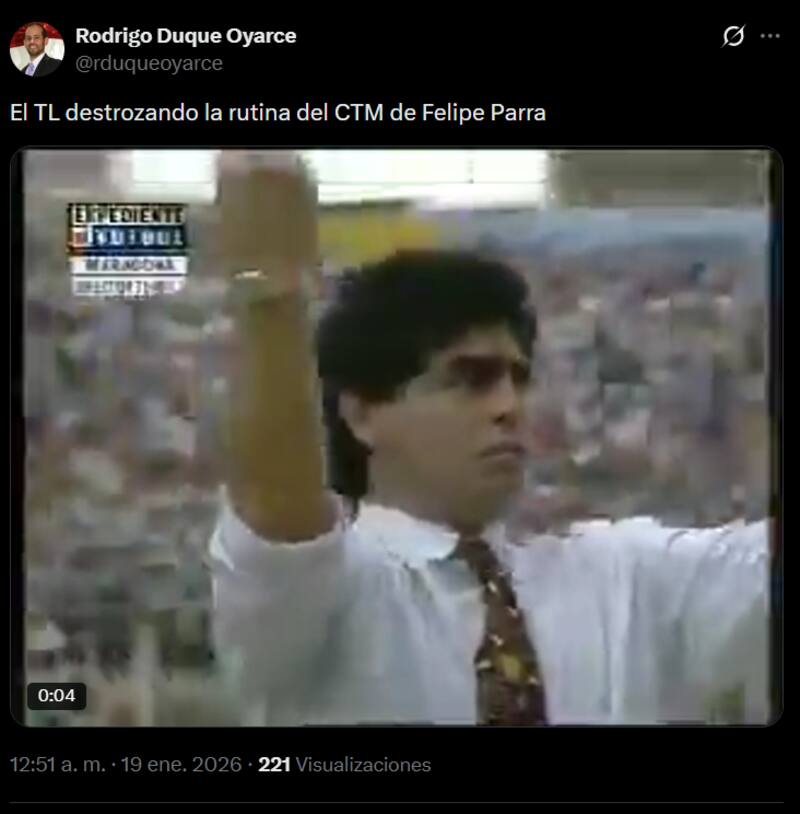 Reacciones de la rutina del imitador en el Patagual.