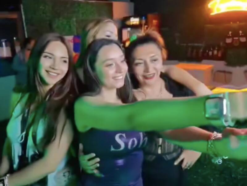 Pincoya durante su evento en Antofagasta.