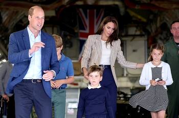 Príncipe Louis, hijo de Kate Middleton y príncipe William, triste por no acompañarlo a Wimbledon