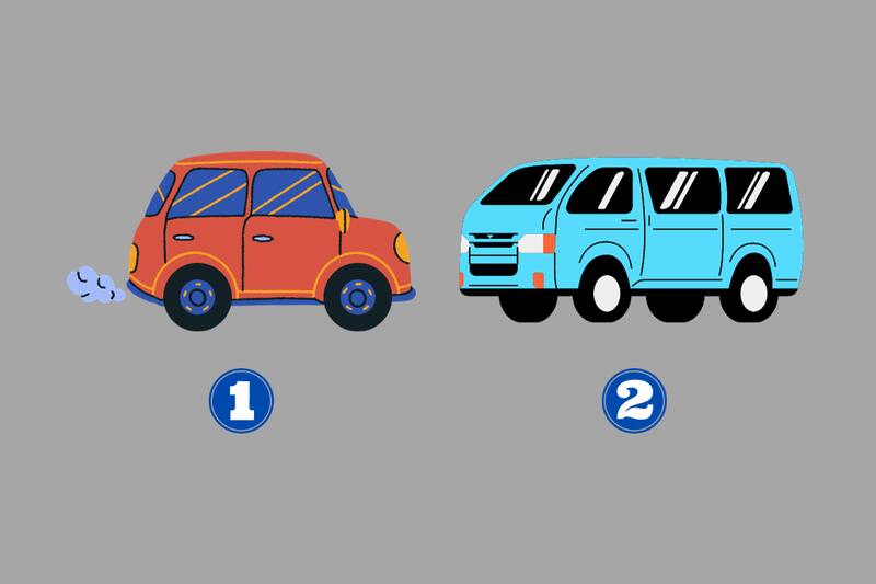 Elige entre el auto y la camioneta y descubre qué tan colaborador eres.