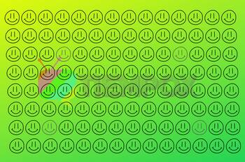 Test Visual: Desafía tu mente y encuentra las caras sonrientes de distinto color en solo 6 segundos