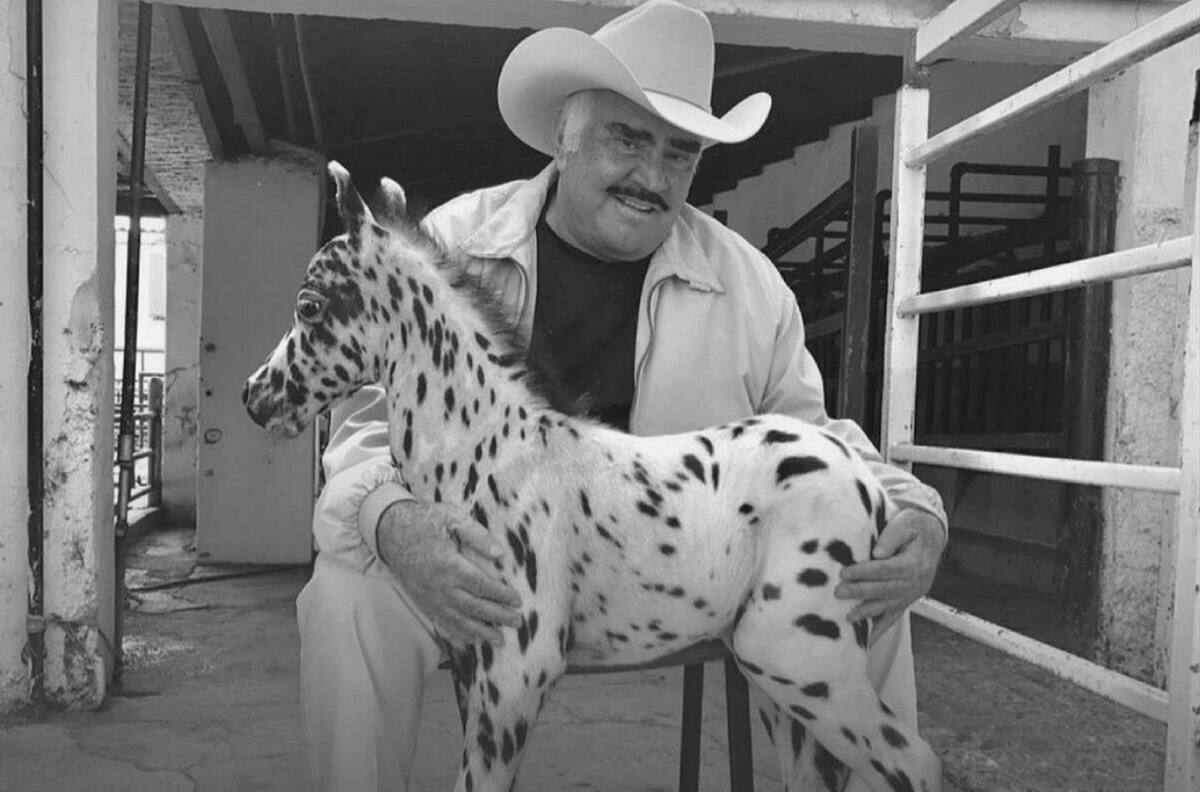 Fans lloran la muerte de Vicente Fernández afuera del hospital donde falleció