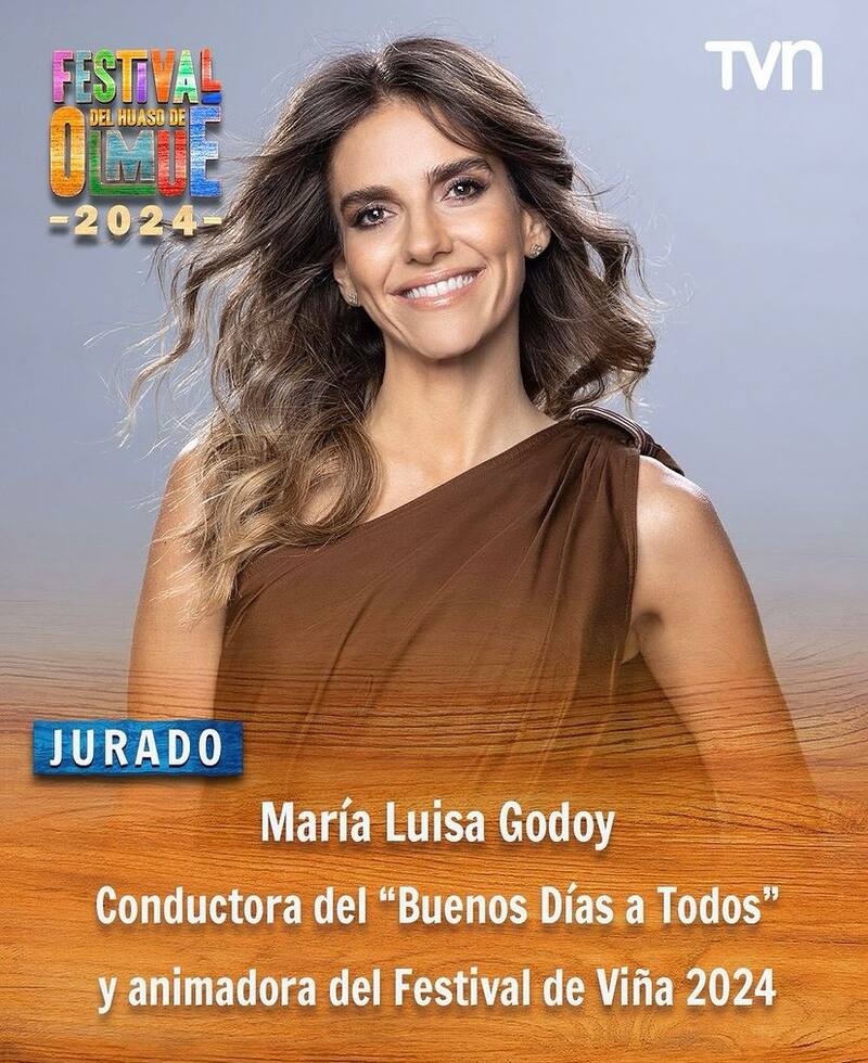 María Luisa Godoy forma parte del jurado del Festival del Huaso de Olmué 2024.