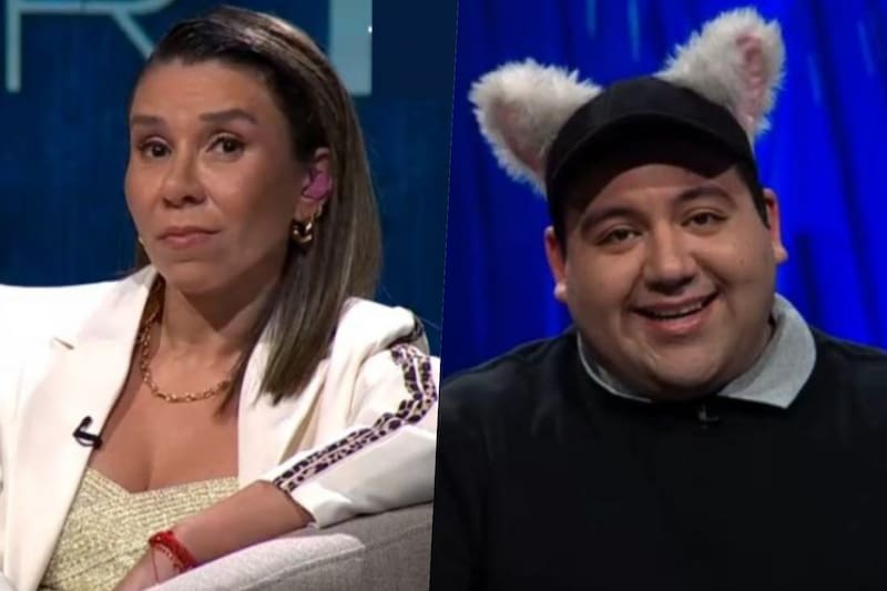 Un tenso conflicto se vivió en Primer Plano con ambos panelistas. Foto: CHV