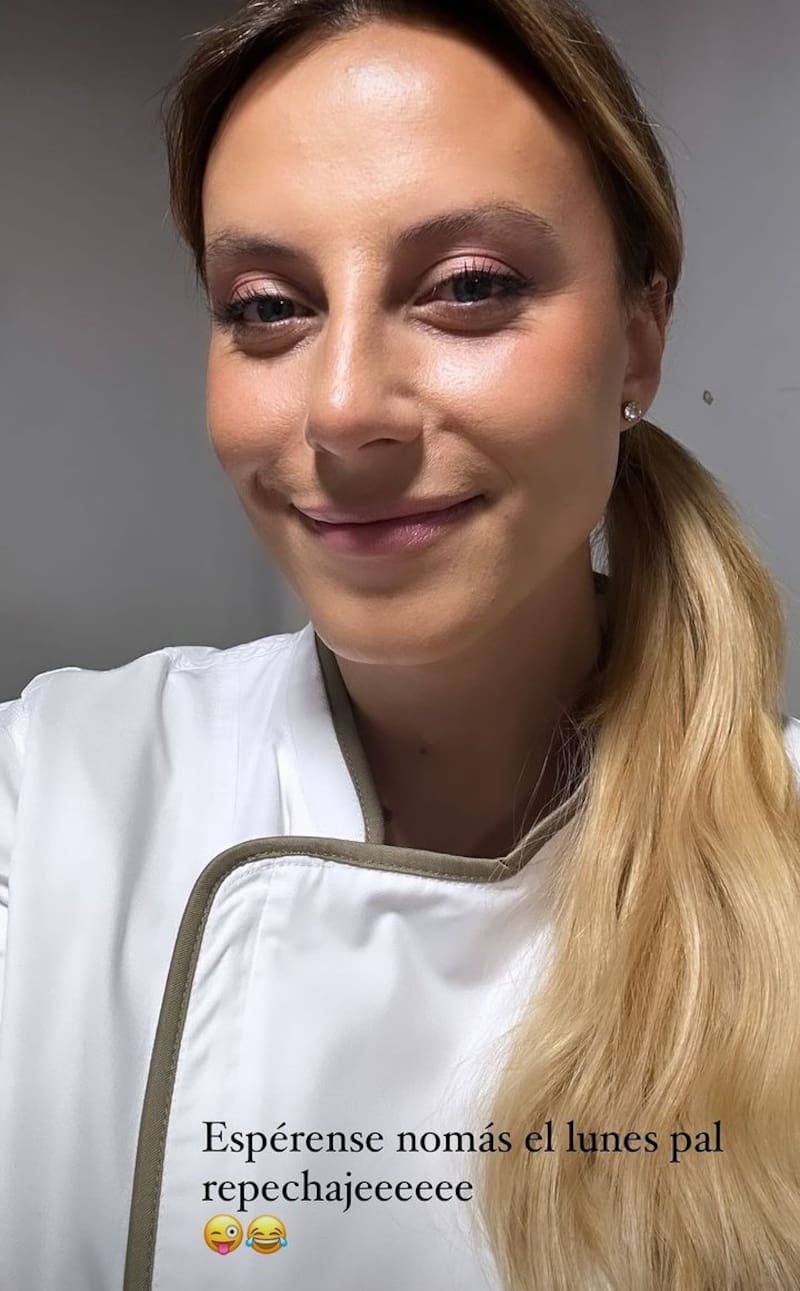 Trinidad Cerda participó del repechaje en "Top Chef VIP". Créditos: Instagram