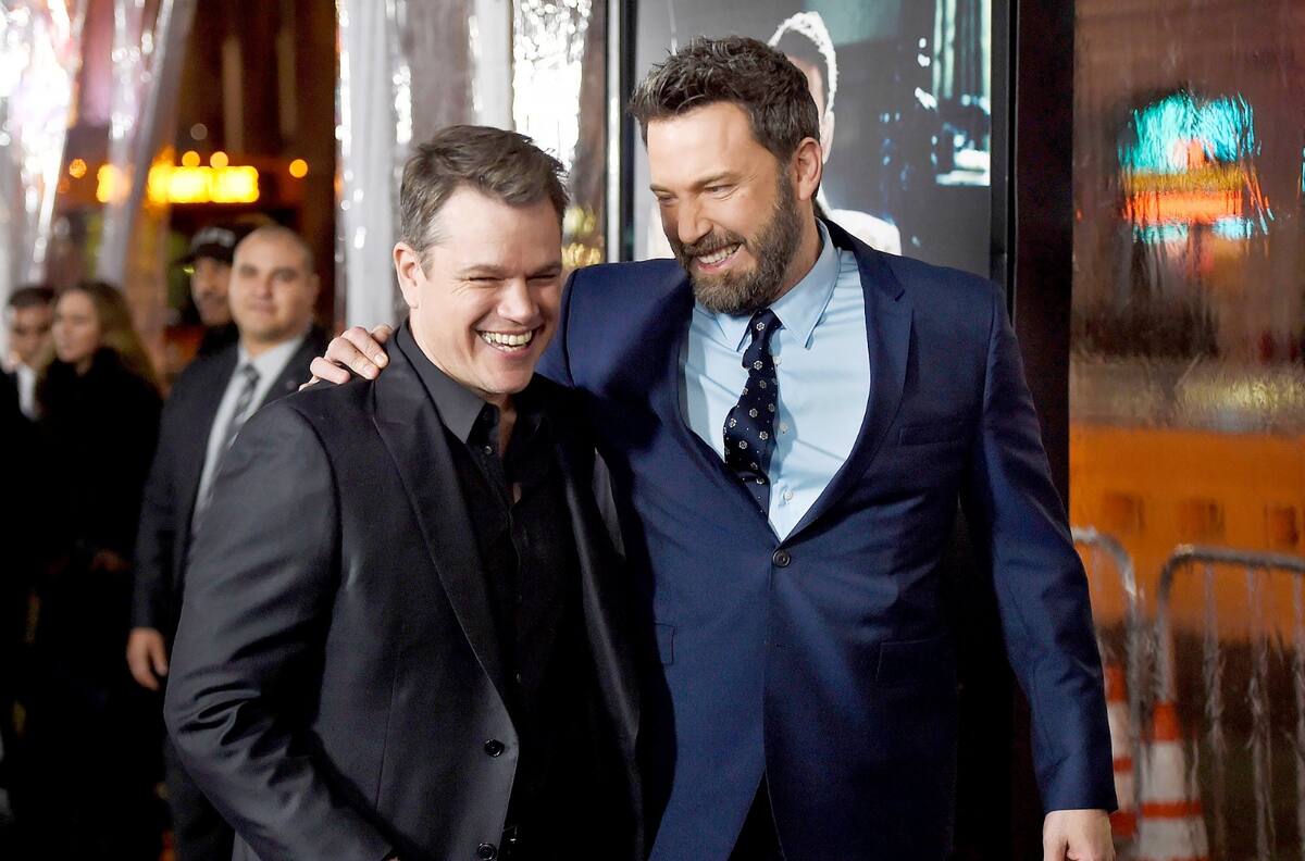 Matt Damon así cuida de la salud mental de Ben Affleck