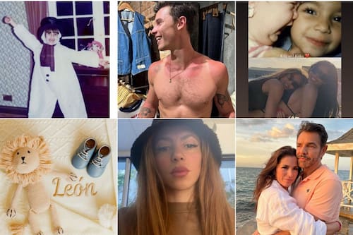 Fotos de famosos Las celebridades compartieron con sus seguidores varias sorpresas durante la semana. - Créditos: Instagram