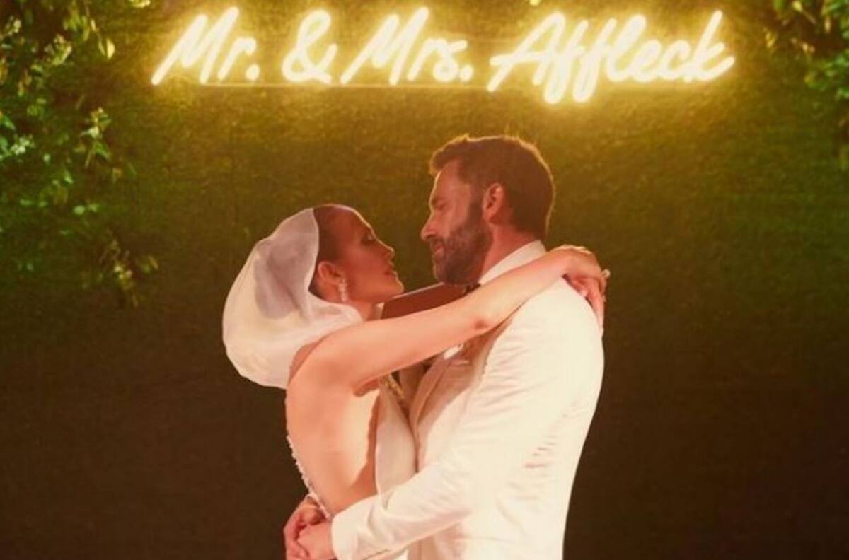 Jennifer Lopez comparte la romántica canción que Ben Affleck le dedicó en su boda