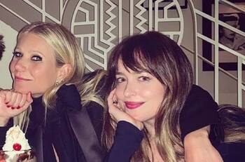 Gwyneth Paltrow le responde a fan sobre Dakota Johnson “la quiero mucho”