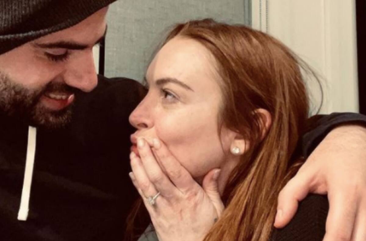 Lindsay Lohan celebra su compromiso con Bader Shammas en Kuwait