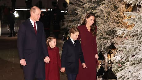 Revisa lo grandes que están los hijos del príncipe William y Kate Middleton en la tarjeta navideña del 2024