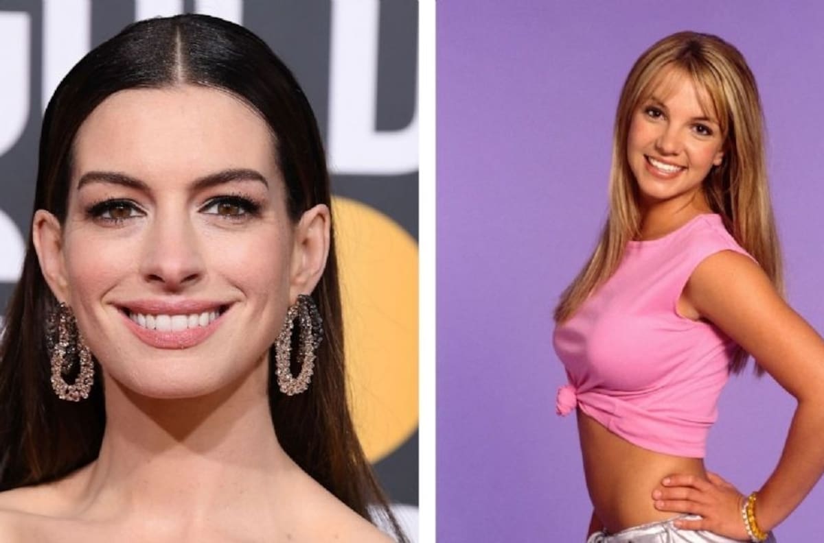Así fue como Anne Hathaway sorprendió al mundo al imitar a Britney Spears