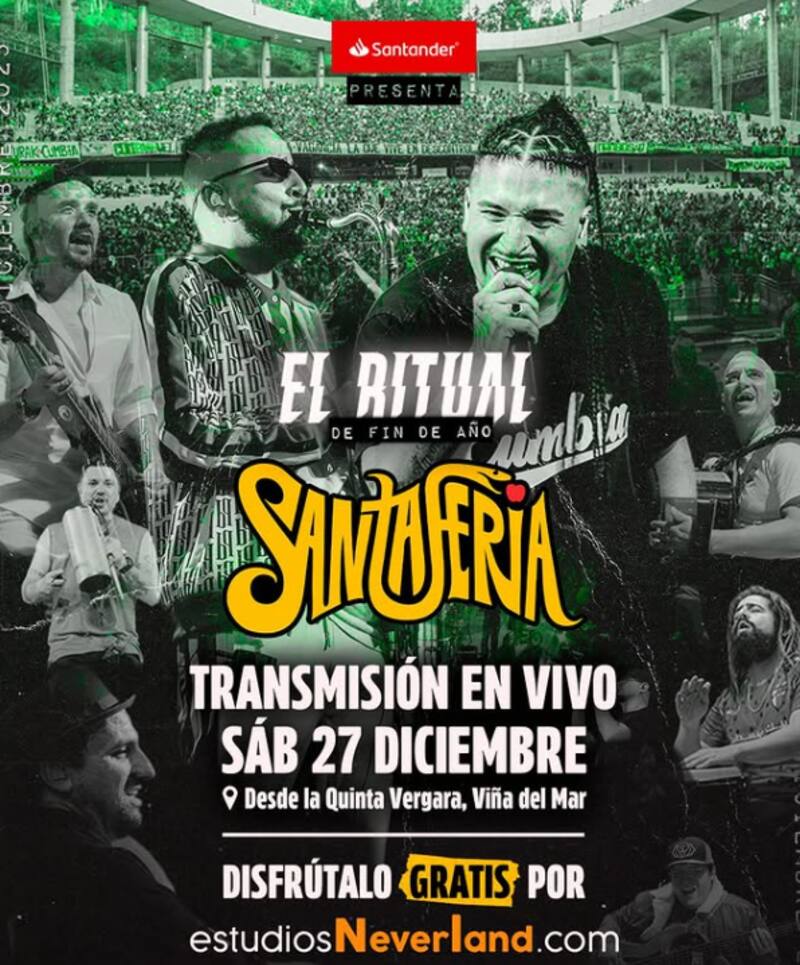 Así podrás ver en vivo el concierto de este sábado 27 de diciembre.