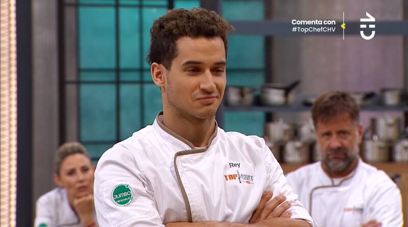 fue el primer eliminado del episodio de "Top Chef VIP".