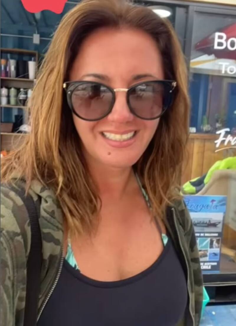 Priscilla Vargas vivió una gran experiencia en sus vacaciones. Créditos: Canal 13