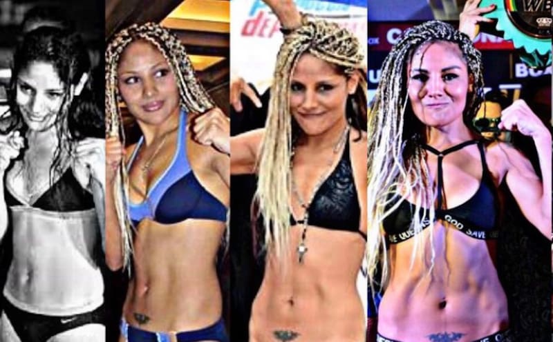 Los inicios de la boxeadora