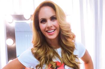 Lucero se une a la tendencia de la terapia de hielo