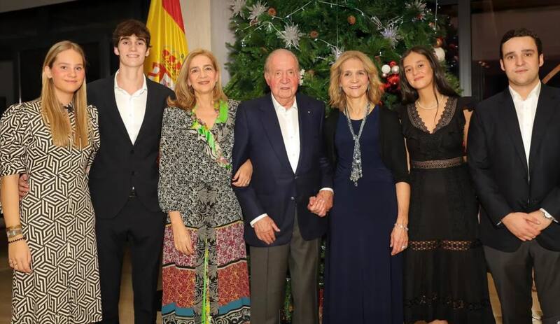 En familia y con amigos, el Rey Juan Carlos I celebró sus 86 años. Créditos: ¡Hola!