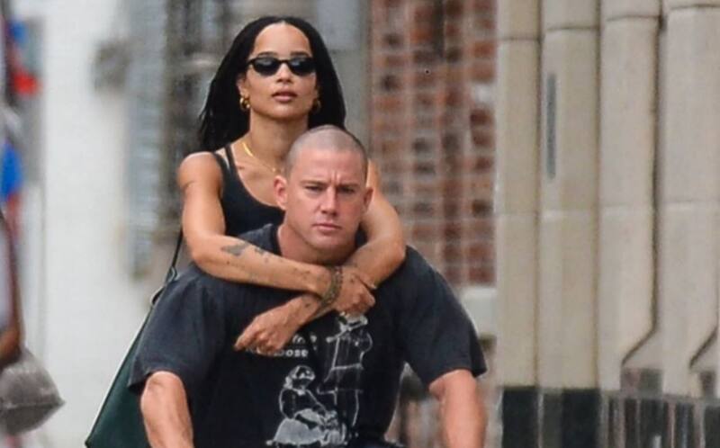 Channing Tatum y Zoë Kravitz Los famosos se conocieron en el rodaje de "Pussy Island" - Créditos: Page Six