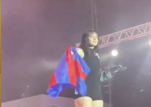 Rosalía La cantante española vivió un momento que la desconcertó en Paraguay - Créditos: Captura