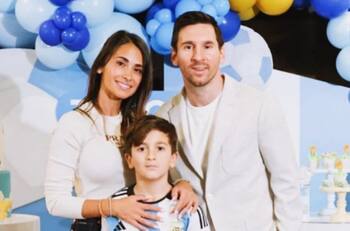 Antonela Roccuzzo comparte la dulce carta que su hijo le hizo a Messi previo a la final de Qatar 2022