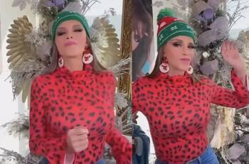 Lucía Méndez intenta hacerse viral bailando el "Burrito Sabanero" pero al contrario, recibe burlas